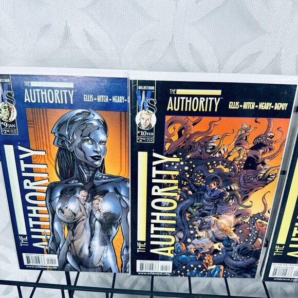 Authority 9-16 Lot (Wildstorm) Outer Dark & Nativity Storylines Midnighter - Picture 2 of 5